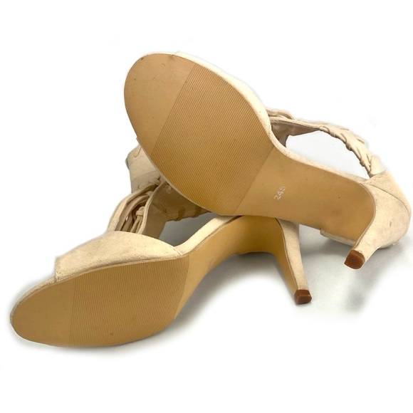 Women’s Tassel Open Toe Gladiator Beige Sandal 8.5 - Picture 7 of 12